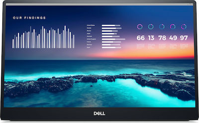 Dell C1422H IPS Φορητό Monitor 14" FHD 1920x1080 με Χρόνο Απόκρισης 6ms GTG