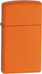 Zippo Slim Αντιανεμικός Αναπτήρας Φλόγας Orange...