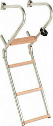 Eval 1 Step Boat Ladder Wooden Replacement Step 240x38x20mm