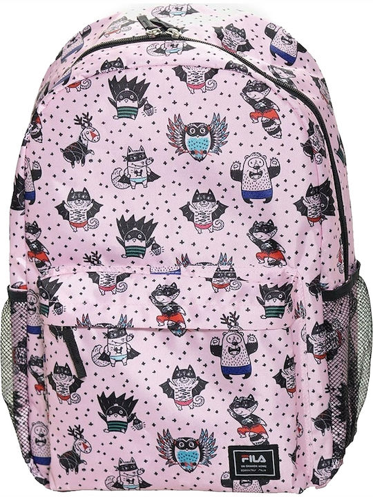 Fila Monster Schulranzen Rucksack Grundschule, Grundschule in Rosa Farbe