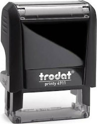 Trodat Printy 4911 Rectangular Self-Inking Urgent Stamp in Greek Language