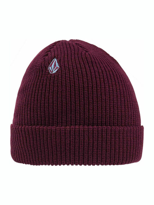 Full Stone Beanie Ανδρικός Σκούφος Πλεκτός Port