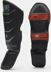 Leone Revo Performance Shin Guards Adults Black