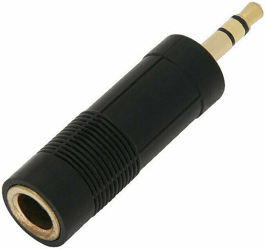 DM Pro Converter 3.5mm male to 6.3mm female 1pcs DM-3233