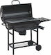 vidaXL Holzkohlegrill mit Deckel 115cmx85cm
