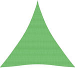 vidaXL Τριγωνικό Πανί Σκίασης Πράσινο 5x6x6m 160gr/m² από HDPE 160 Γρ/μ²
