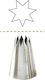 Cutlery Pro Vârf pentru Cornet Patiserie Metalic 1buc 39-210606