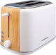 Heinner Toaster 2 Slots 800W White