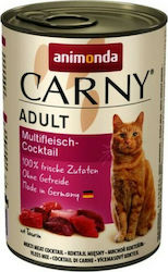 Animonda Carny Adult Wet Food for Adult Cat in Can with Calf 400gr 83718/83503