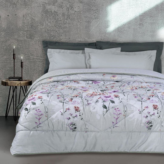 Das Home Пухено Единично 160x240бр 4783 Grey / Lilac