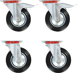 vidaXL Ρόδα Rotating Wheels 32pcs 160mm