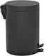 Delta Cleaning Metallic Waste Bin 20lt with Pedal Inox