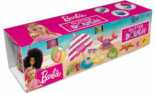 Lisciani Giochi Πλαστελίνες Dough Barbie για 3+ Ετών, 3τμχ