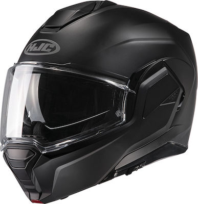 HJC i100 Semi Flat Black Motorradhelm Aufklappbar ECE 22.06