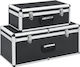 vidaXL Tool Storage Aluminum Box 2pcs 91851