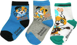 Rainbow Kids' Socks Knee-High Blue 3 Pairs Rainbow Kids' Socks Knee-High Blue 3 Pairs