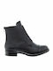 Δ- Leather Women's Ankle Boots Black