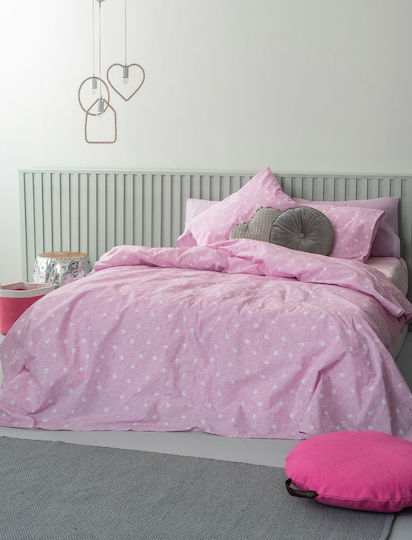 Palamaiki Duvet Single 160x240cm Luminous Fleck Lilac