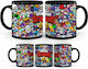 Koupakoupa Brawl Stars Ceramic Cup Multicolour 330ml