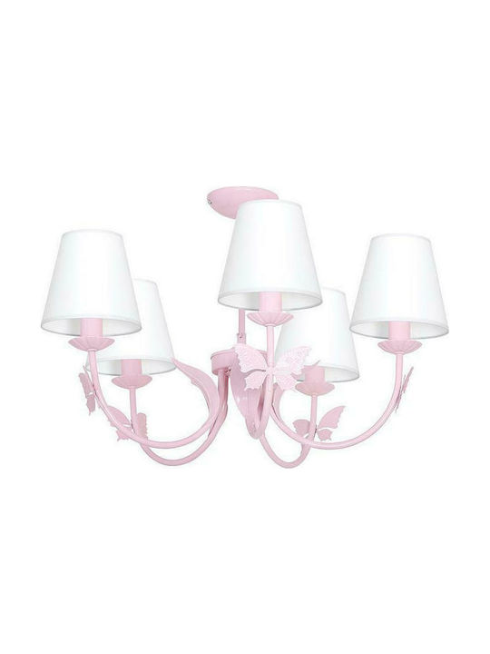 Luminex Kids Metallic Chandelier Ceiling Light ...