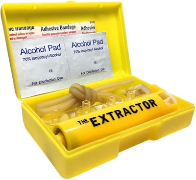 Soft Snake & Insect Bite Kit Poison Extractor με 4 Μεγέθη Βεντουζών