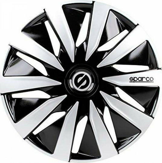 Sparco Auto Radkappen Set Lazio 4Stück 13" Silber