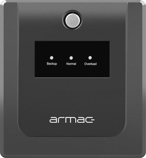 Armac H/1500F/LED UPS Line-Interactive 1500VA 950W with 4 Schuko AC Outlets