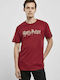 Merchcode Logo T-shirt Harry Potter Burgundy Cotton