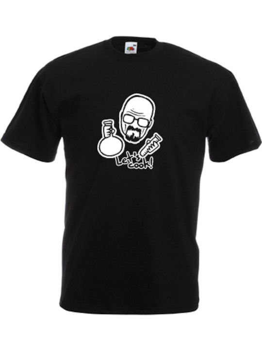 Let's Cook T-shirt Breaking Bad Black
