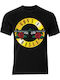 Logo Tricou Guns N' Roses Negru DJ1213