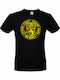 B&C Tricou Cobra Kai Negru Bumbac