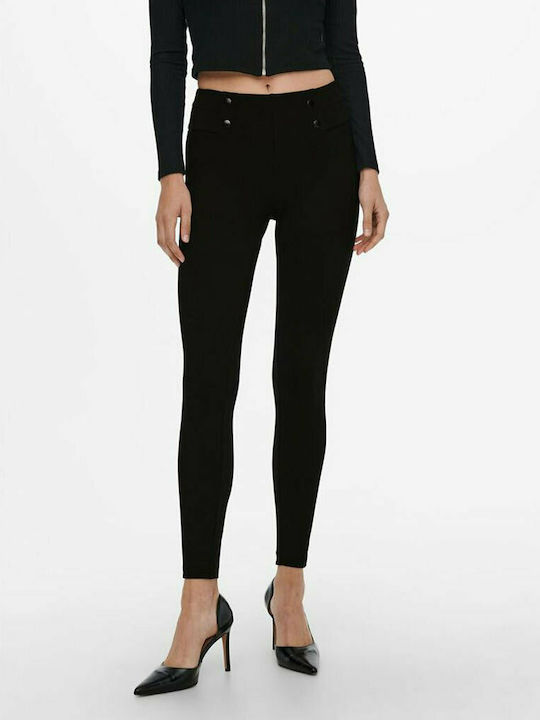 Only Women's Long Legging High Waisted Black