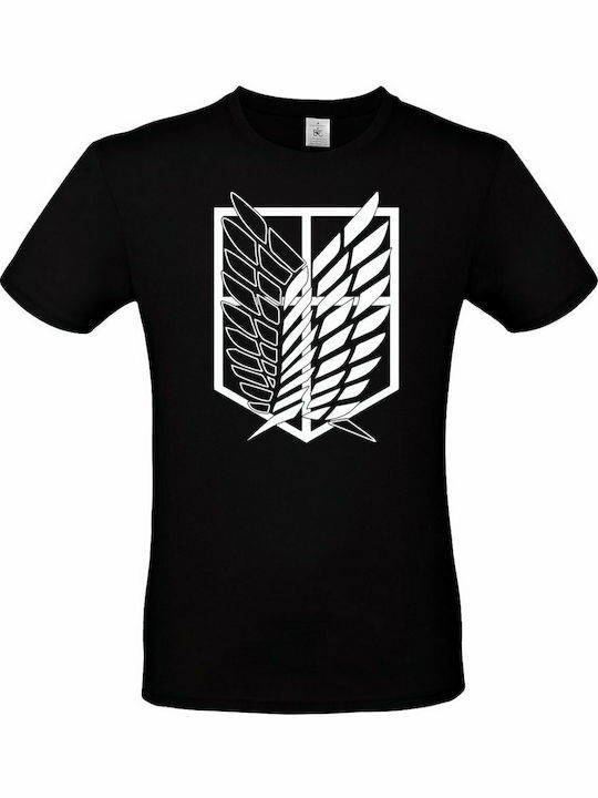 Attack on Titan Logo Unisex Black T-Shirt