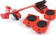 Möbelaufzug for Load Weight up to 150kg in Rot Color