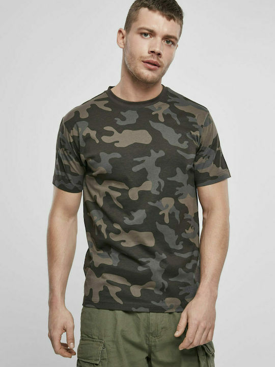 Brandit BD4200 T-shirt Bărbătesc cu Mânecă Scurtă Dark Camo 4200.4