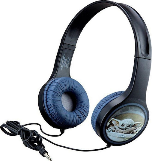 eKids Star Wars Mandalorian Ενσύρματα Παιδικά On Ear Ακουστικά Navy Μπλε