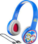 eKids Paw Patrol Ασύρματα/Ενσύρματα Over Ear Παιδικά Ακουστικά Γαλάζιο