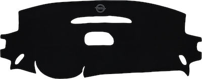 Car Dashboard Cover Fabric with Emblem for Opel Corsa Black Colour