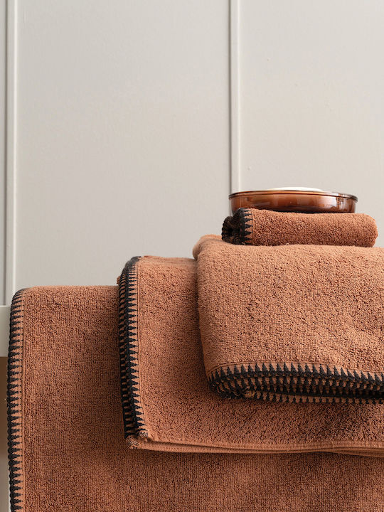 Palamaiki Hand Towel Brooklyn 30x50cm Tan 500gr/m²