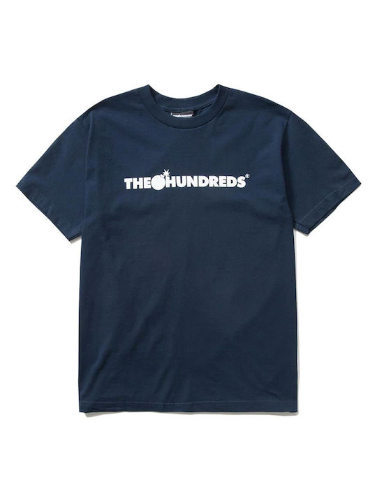 The Hundreds Herren T-Shirt Kurzarm Marineblau