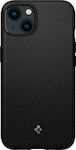 Spigen Mag Armor Plastic / Silicone Back Cover Durable Matte Black (iPhone 13 mini)