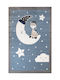 Ezzo Sky A172BCD Kids Rug Albastru 160x230cm Thickness 6mm