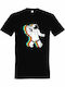 Tricou unisex "Space Dj", negru