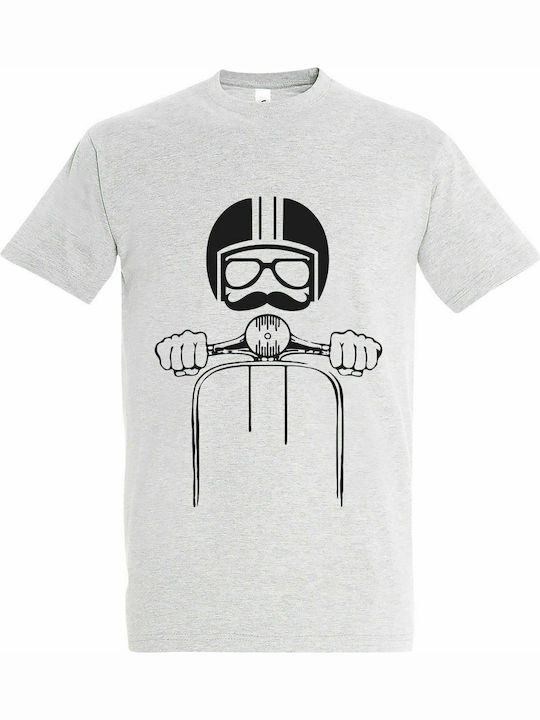 Tshirt unisex "Vespa-Fahrer", Esche