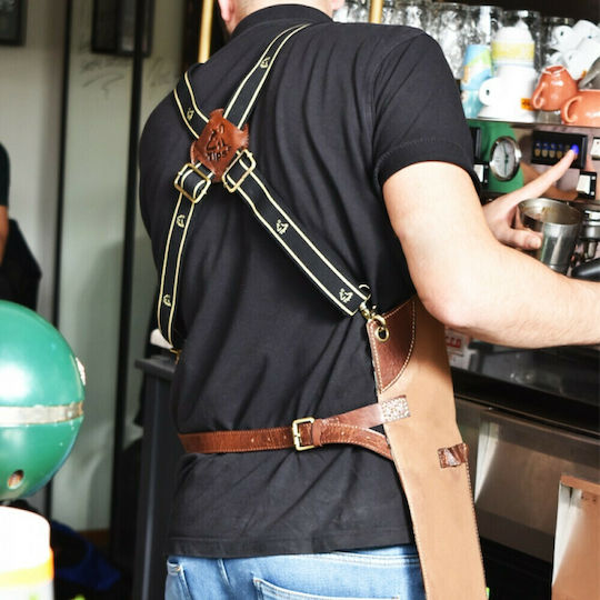 Tips Ποδιά Barista / Bartender Ολόσωμη Tips Καφέ