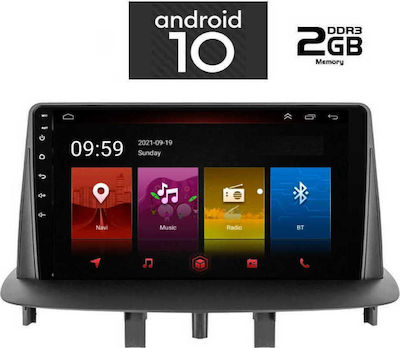 Lenovo IQ-AN X4896 Ηχοσύστημα Αυτοκινήτου για Renault Megane (Bluetooth/USB/AUX/WiFi/GPS) με Οθόνη Αφής 9"