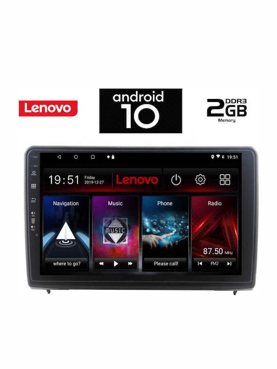 Lenovo Sistem Audio Auto pentru Ford EcoSport 2018> (Bluetooth/USB/AUX/WiFi/GPS) cu Ecran Tactil 10.1" IQ-AN X6753_GPS