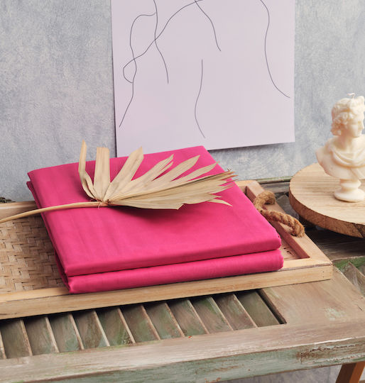 Cokitex Sheet Sets Double 200x240cm. Power Nap Fuschia 4pcs