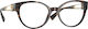 Versace Women's Acetate Butterfly Prescription Eyeglass Frames Brown Tortoise VE3307 108