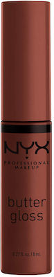 Nyx Professional Makeup Butter Lipgloss Brownie Drip 8ml